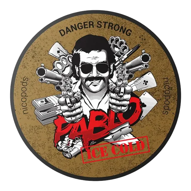 Pablo Ice Cold nicotine pouch can